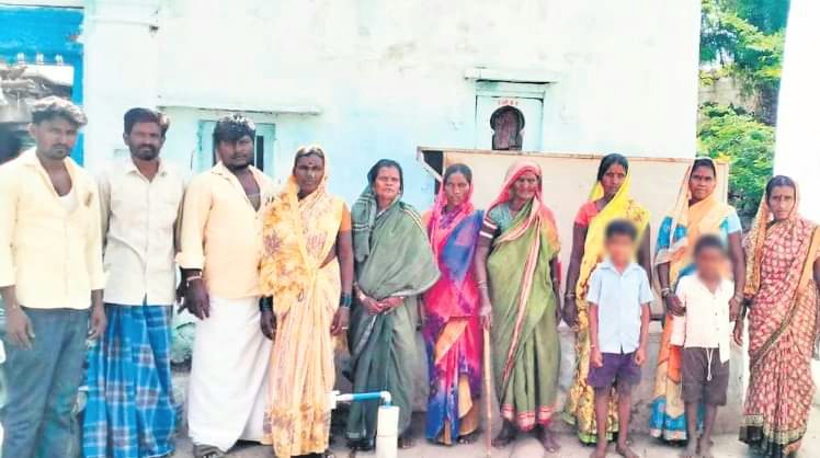 Boycott of Dalit families demanding justice